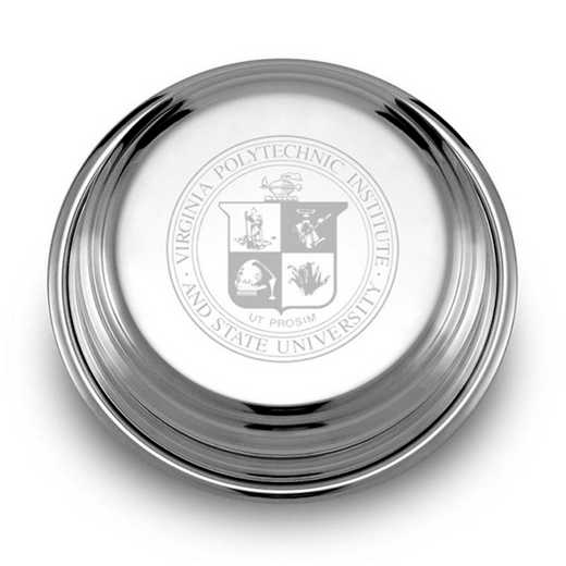 615789537977: Virginia Tech Pewter Paperweight