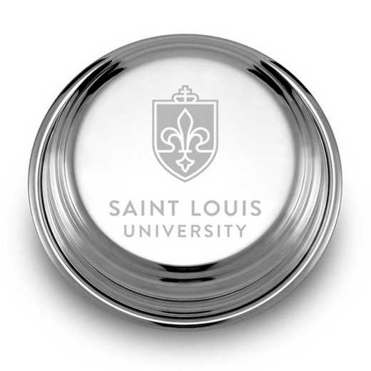 615789600718: Saint Louis University Pewter Paperweight