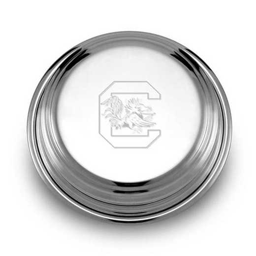 615789652595: South Carolina Pewter Paperweight