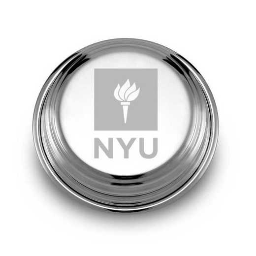 615789774112: NYU Pewter Paperweight