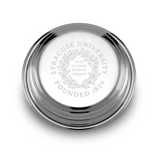 615789791096: Syracuse University Pewter Paperweight