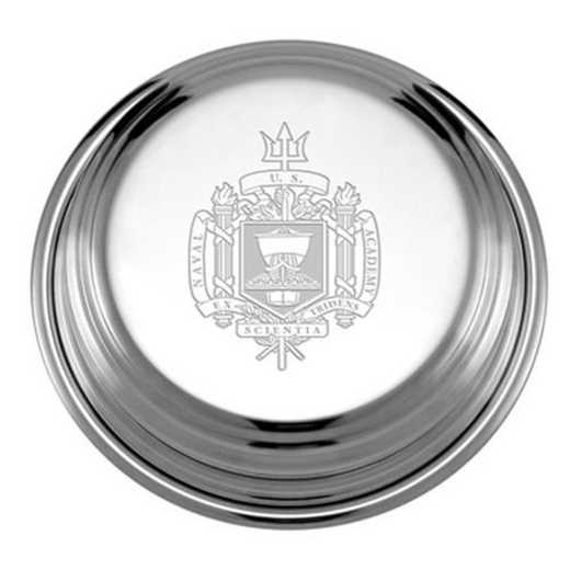 615789868972: Naval Academy Pewter Paperweight