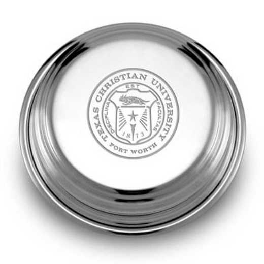 615789902607: TCU Pewter Paperweight