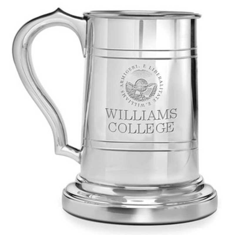 615789250708: Williams College Pewter Stein by M.LaHart & Co.