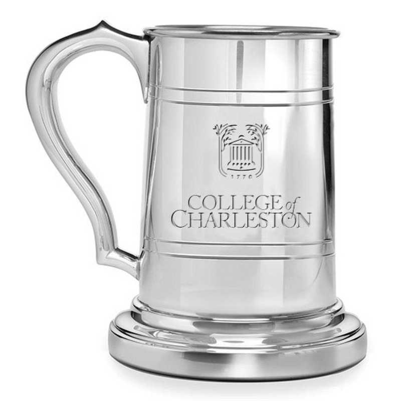 615789487166: College of Charleston Pewter Stein by M.LaHart & Co.