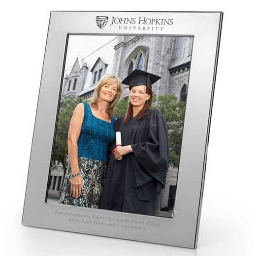 615789151449: Johns Hopkins Polished Pewter 8x10 Picture Frame