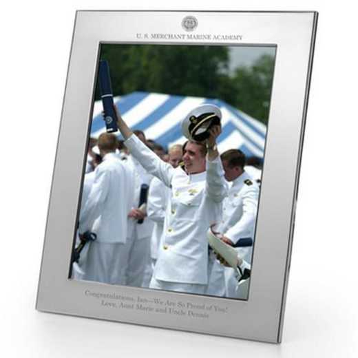 615789723059: Merchant Marine Academy Polished Pewter 8x10 Picture Frame
