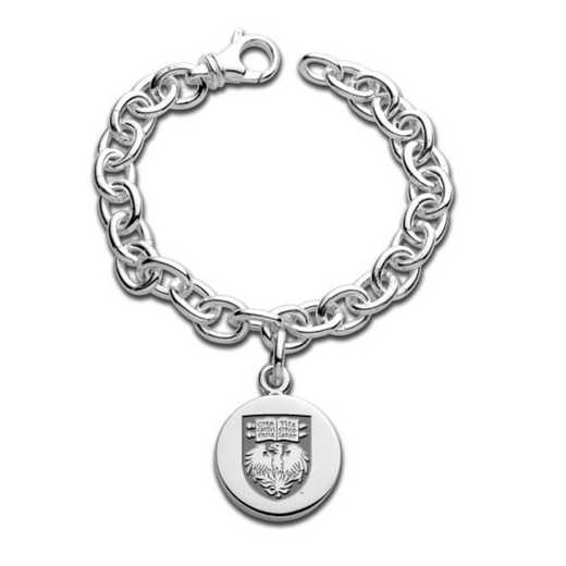 615789072324: Sterling Silver Charm Bracelet