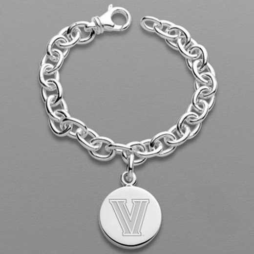 615789298311: Villanova Sterling Silver Charm Bracelet