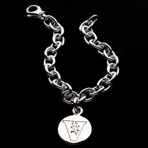 615789374671: Vanderbilt Sterling Silver Charm Bracelet