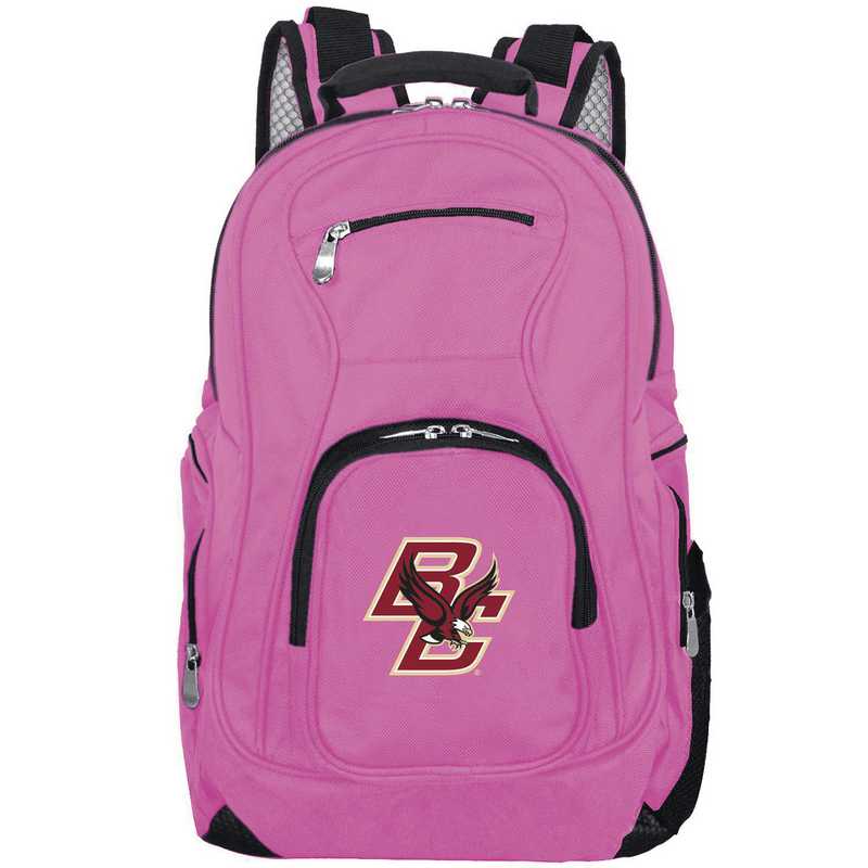 NCAA Boston College Eagles Backpack Laptop Pink by Mojo Licensing