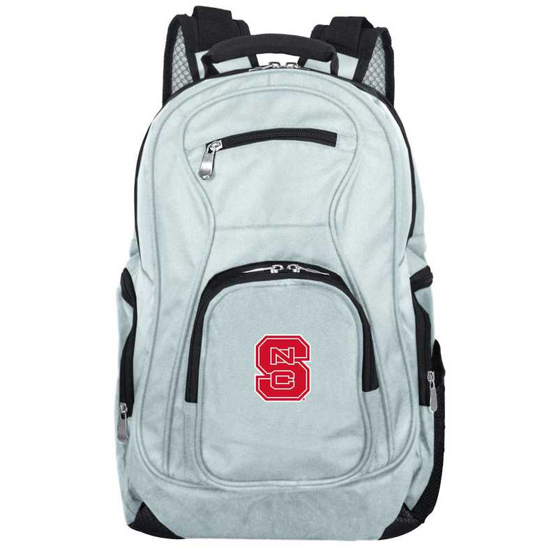 NCAA NC State Wolfpack Backpack Laptop Gray by Mojo Licensing