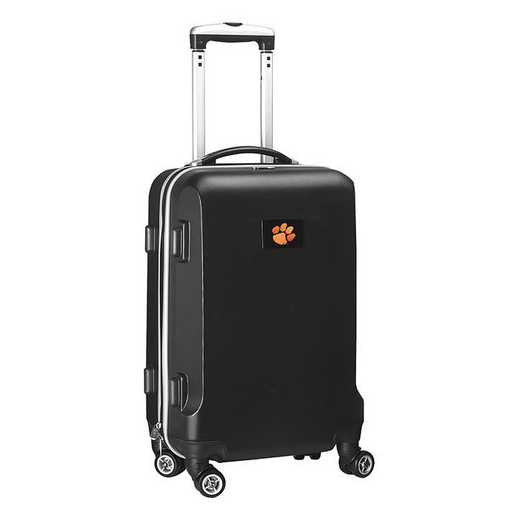 CLCLL204-BLACK: NCAA Clemson Tigers   21-Inch Hardcase Spinner BLK