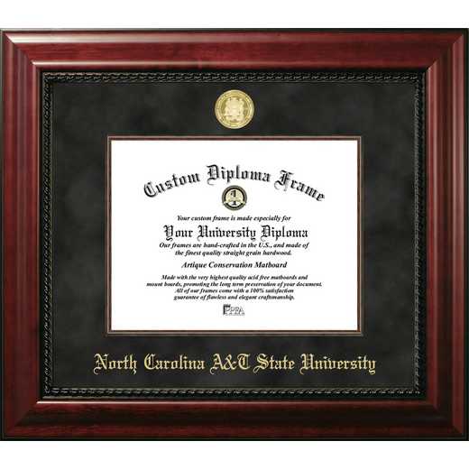 NC596EXM: North Carolina A&T State11w x 8.5h Executive Diploma Frame