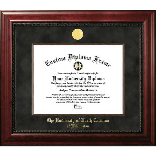 NC597EXM: UNC Wilmington 14w x 11h Executive Diploma Frame