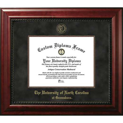 NC598EXM: UNC Greensboro 11w x 8.5h Executive Diploma Frame