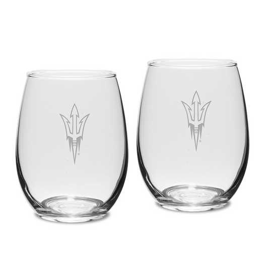 ND11B2-130665: 15 oz. Stemless White Wine Glass Set