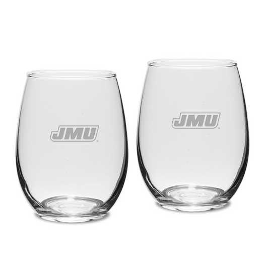 ND11B2-131698: 15 oz. Stemless White Wine Glass Set