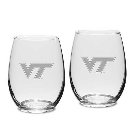 ND11B2-131722: 15 oz. Stemless White Wine Glass Set