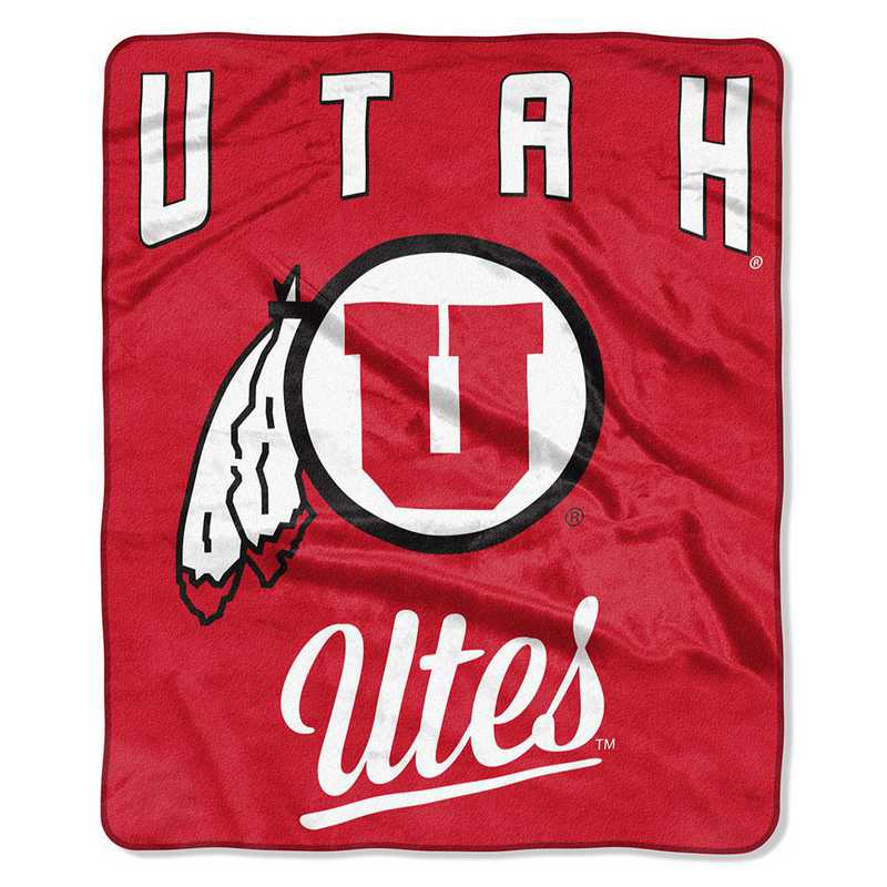 Utah Alumni Raschel Throw Blanket