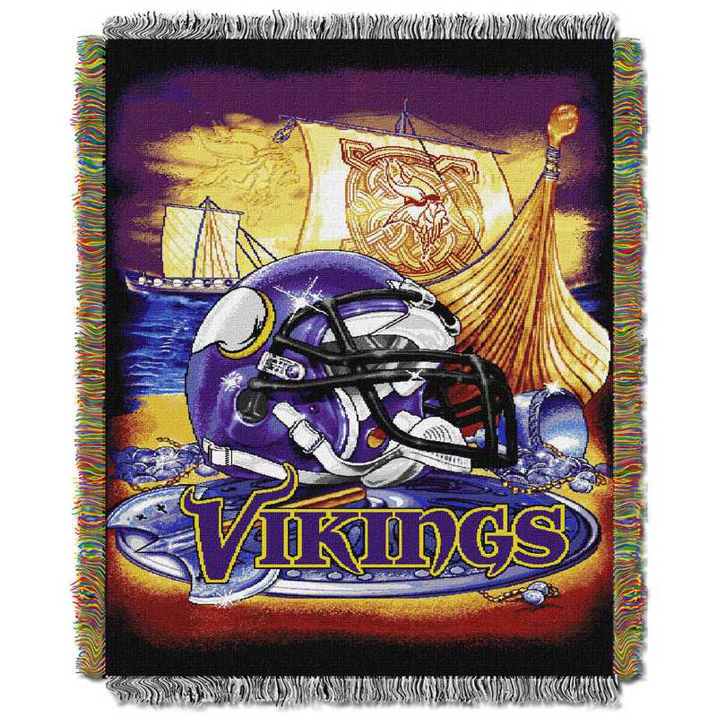 Minnesota Vikings Nfl Hometown Tapestry Throw Blanket
