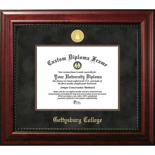 PA597EXM: Gettysburg College 11w x 8.5h Executive Diploma Frame