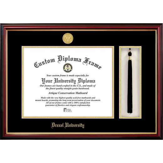 PA599PMHGT: Drexel University 14w x 11h Tassel Box and Diploma Frame