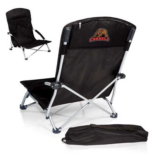 792-00-175-684-0: Cornell Big RedTranquility Portable Beach ChairBLK