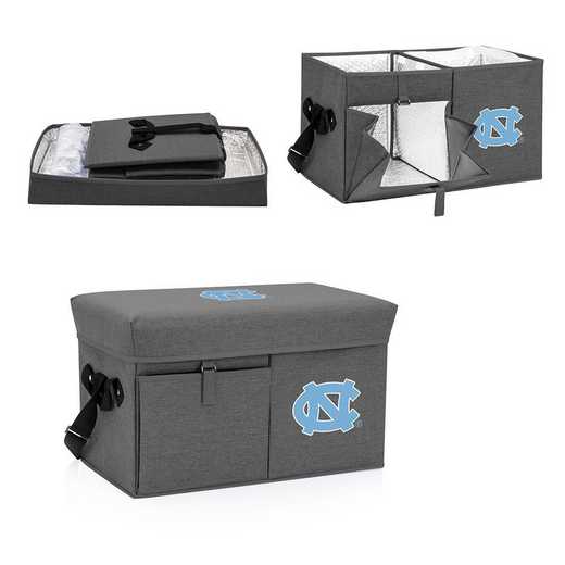 594-00-105-414-0: North Carolina Tar Heels - Ottoman Cooler & Seat (Grey)