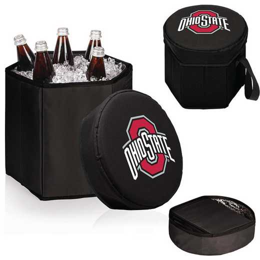 596-00-179-444-0: Ohio State Buckeyes - Bongo Cooler (Black)