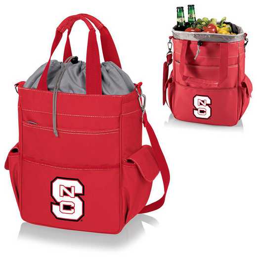 614-00-100-424-0: NC State Wolfpack - Activo Cooler Tote (Red)