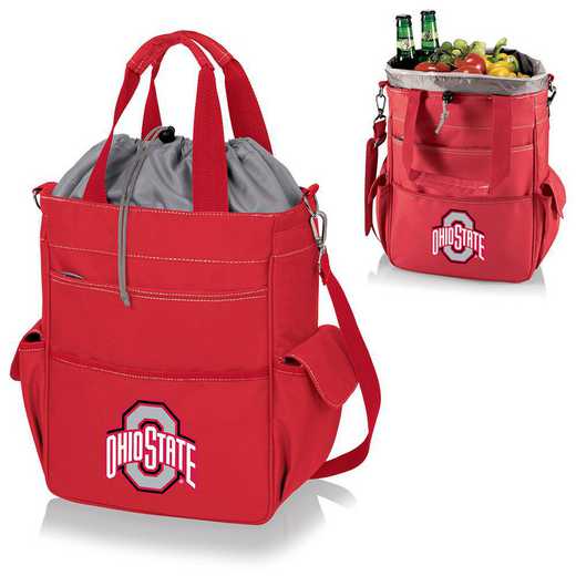 614-00-100-444-0: Ohio State Buckeyes - Activo Cooler Tote (Red)