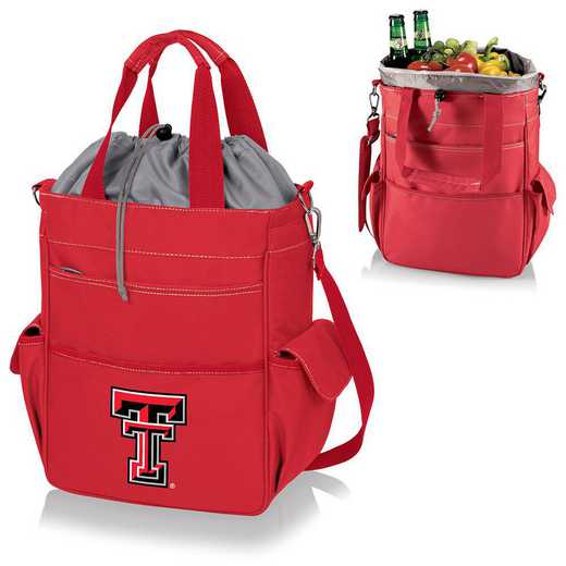 614-00-100-574-0: Texas Tech Red Raiders - Activo Cooler Tote (Red)