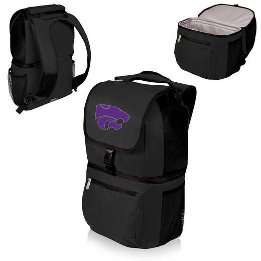 634-00-175-254-0: Kansas State Wildcats - Zuma Cooler Backpack (Black)