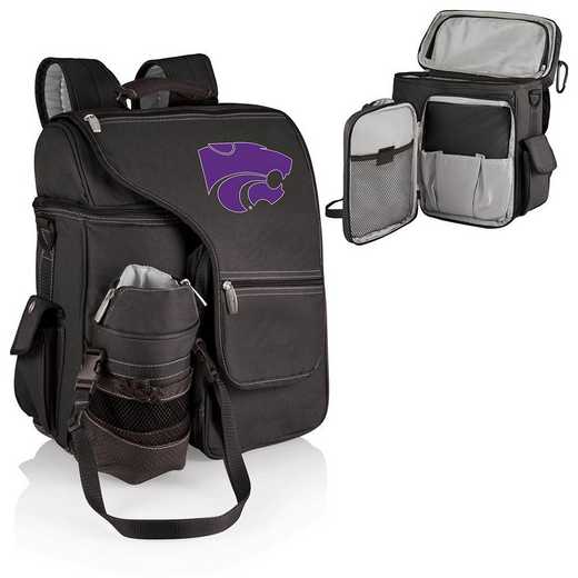 641-00-175-254-0: Kansas State Wildcats - Turismo Cooler Backpack (Black)