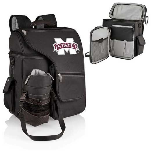 641-00-175-384-0: Mississippi State Bulldogs - Turismo Cooler Backpack (Black)