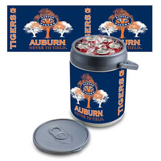 690-00-000-046-0: Auburn Tigers - Can Cooler ('Never To Yield' Design)