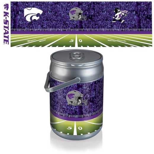 690-00-000-255-0: Kansas State Wildcats - Can Cooler (Football Design)