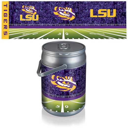 690-00-000-295-0: LSU Tigers - Can Cooler (Football Design)