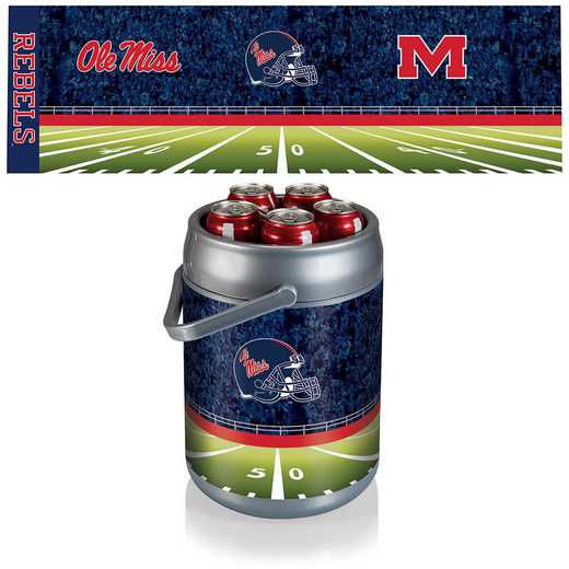 690-00-000-375-0: Ole Miss Rebels - Can Cooler (Football Design)