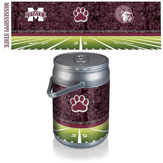 690-00-000-385-0: Mississippi State Bulldogs - Can Cooler (Football Design)