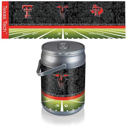 690-00-000-575-0: Texas Tech Red Raiders - Can Cooler (Football Design)