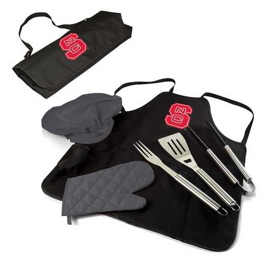 635-88-179-424-0: NC State Wolfpack - BBQ Apron Tote Pro