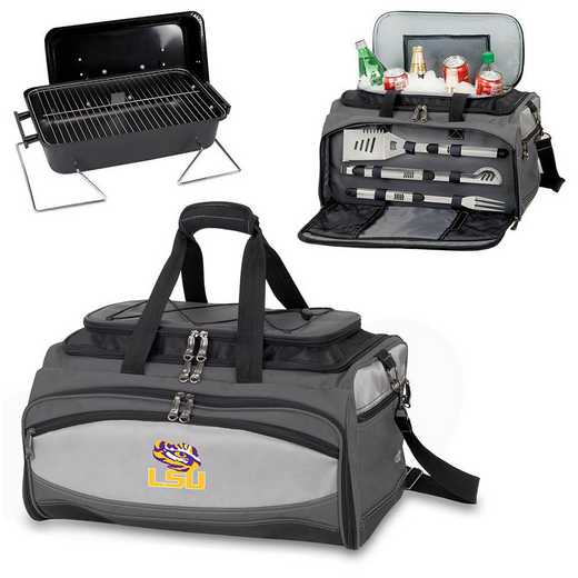 750-00-175-294-0: LSU Tigers - Buccaneer Portable BBQ and Cooler Tote