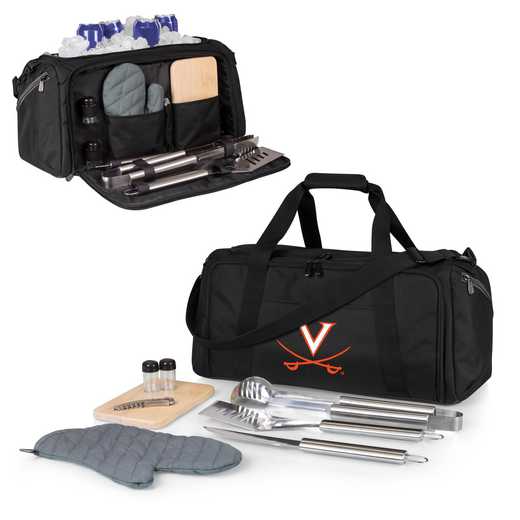 757-06-175-594-0: Virginia Cavaliers - BBQ Kit Cooler
