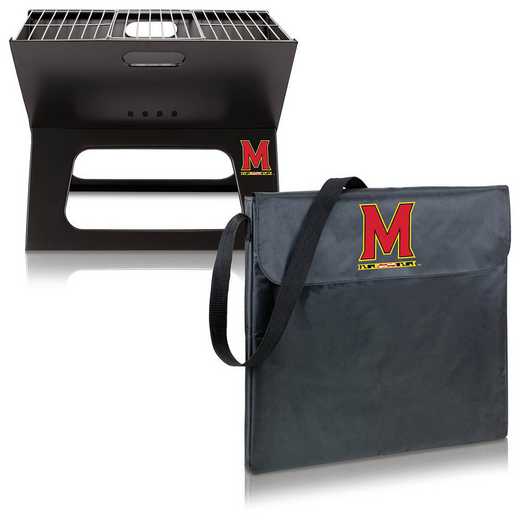 775-00-175-314-0: Maryland Terrapins - X-Grill Portable BBQ