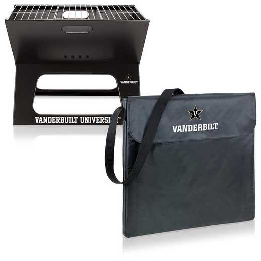775-00-175-584-0: Vanderbilt Commodores - X-Grill Portable BBQ