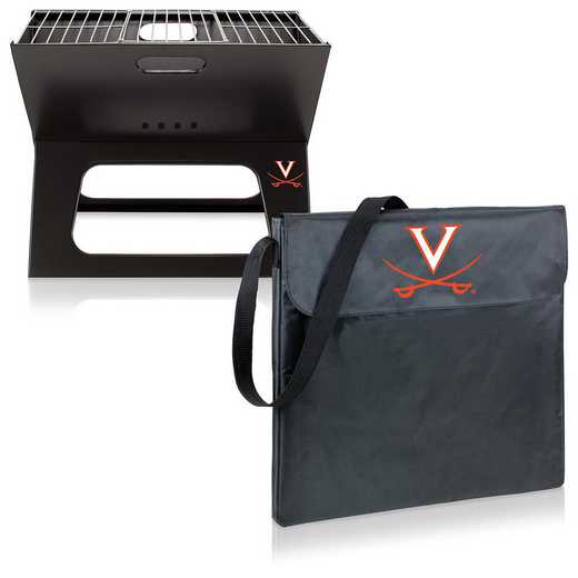775-00-175-594-0: Virginia Cavaliers - X-Grill Portable BBQ