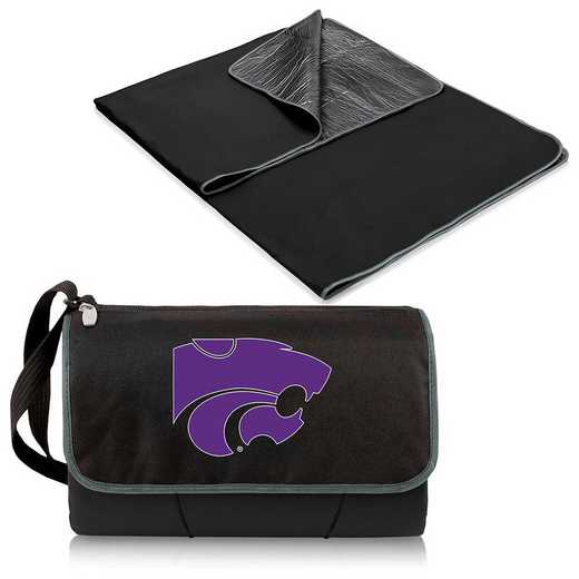 820-00-175-254-0: Kansas State Wildcats - Blanket Tote (Black)
