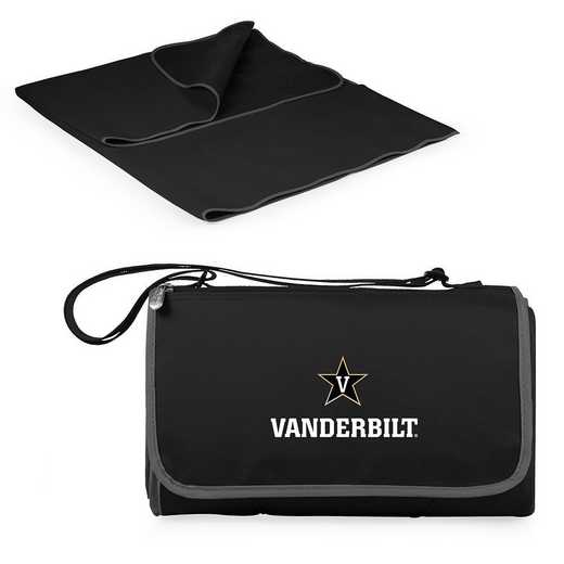820-00-175-584-0: Vanderbilt Commodores - Blanket Tote (Black)